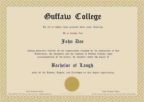 diploma template