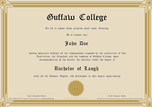 diploma template